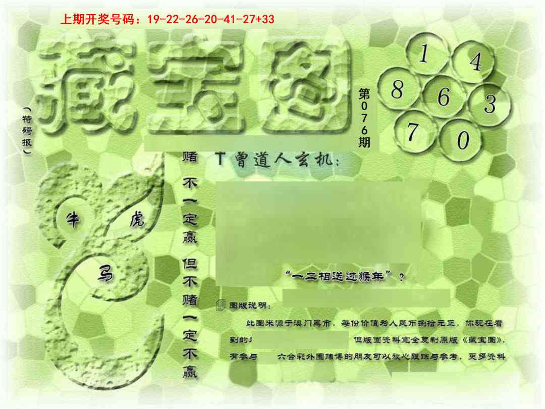 076期假新藏宝图[图]